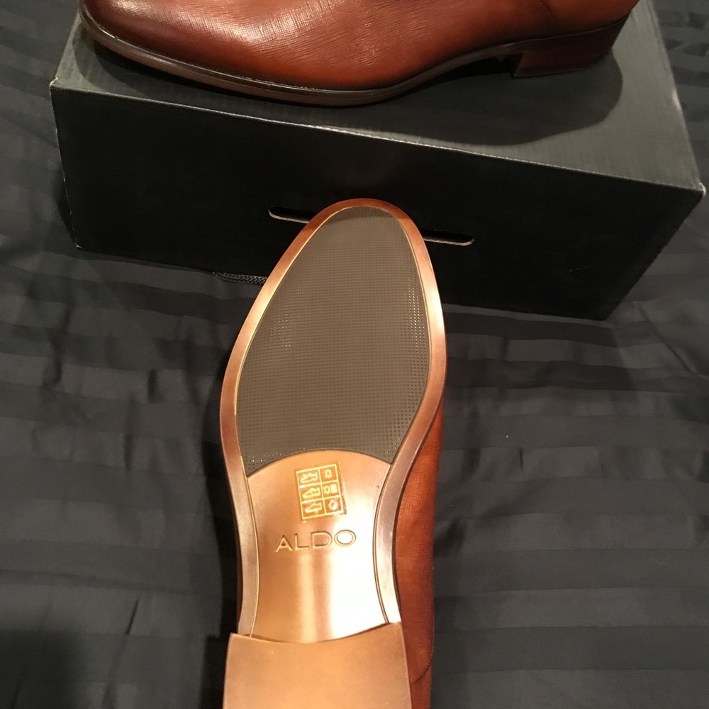 Aldo , Brown Dress Shoes, Never Worn - Picture 3 of 4